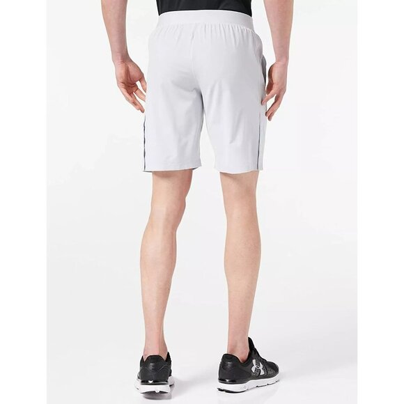 Under Armour Men's UA Vanish Snap Sports Shorts Solid Grey Size M - Picture 4 of 11